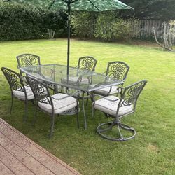 Our Door Table /6 Chairs