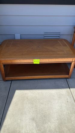 Solid Red Oak Table