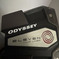 Odyssey Eleven Tour Lined Putter - Stroke Lab Shaft