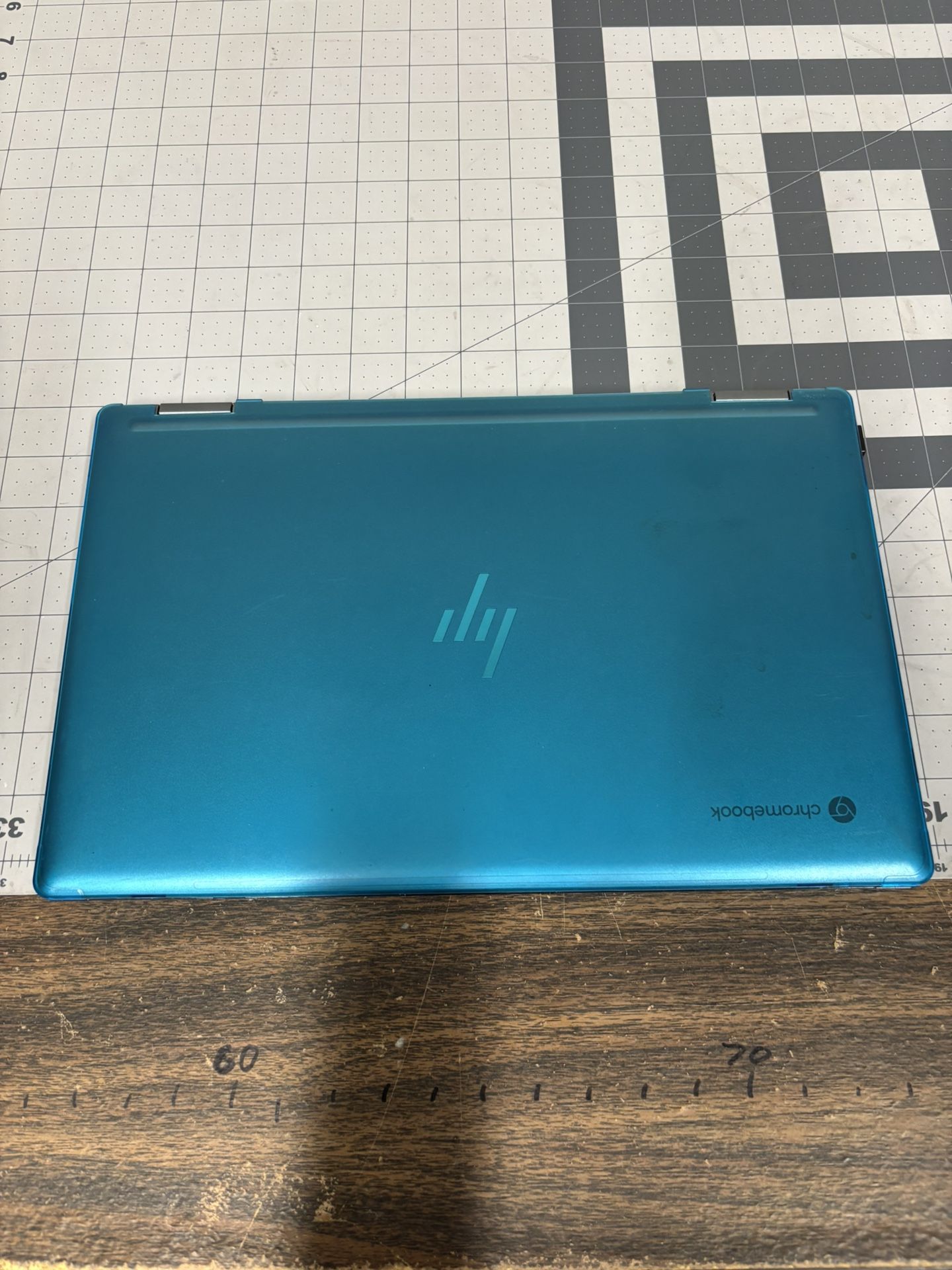 Blue Chromebook with Accessories 💻