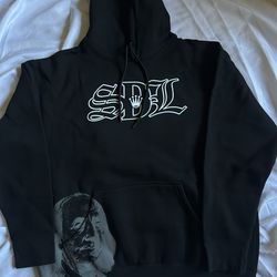 SDL Buddha Luxury Design Hoodie Black Men’s