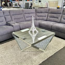 4th Of July Pre Sale‼️🇺🇸Stunning Grey Power Reclining Sofa Sectional Furniture Available Now🇺🇸