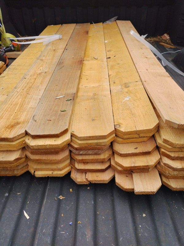 6'x6" Cedar Pickets
