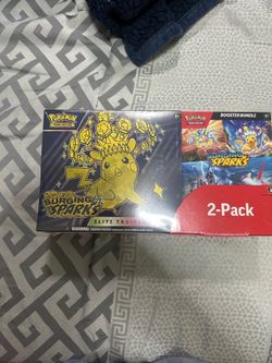 Pokemon Surging Sparks Elite Trainer Box + Booster Bundle Costco