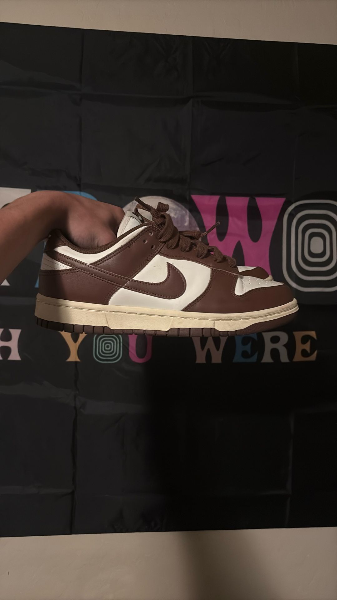 brown dunks size 7