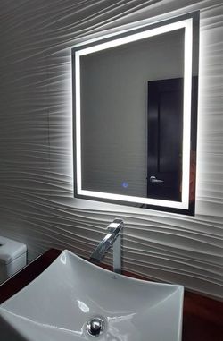 Bathroom vanity led mirror