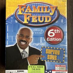 Family Feud (6th Edition) Board Game SEALED