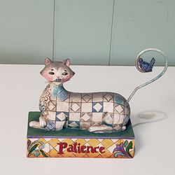 Jim Shore Cat Figurine 
