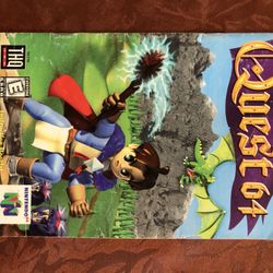 Quest 64  booklet