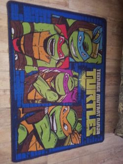 Ninja turtles rug