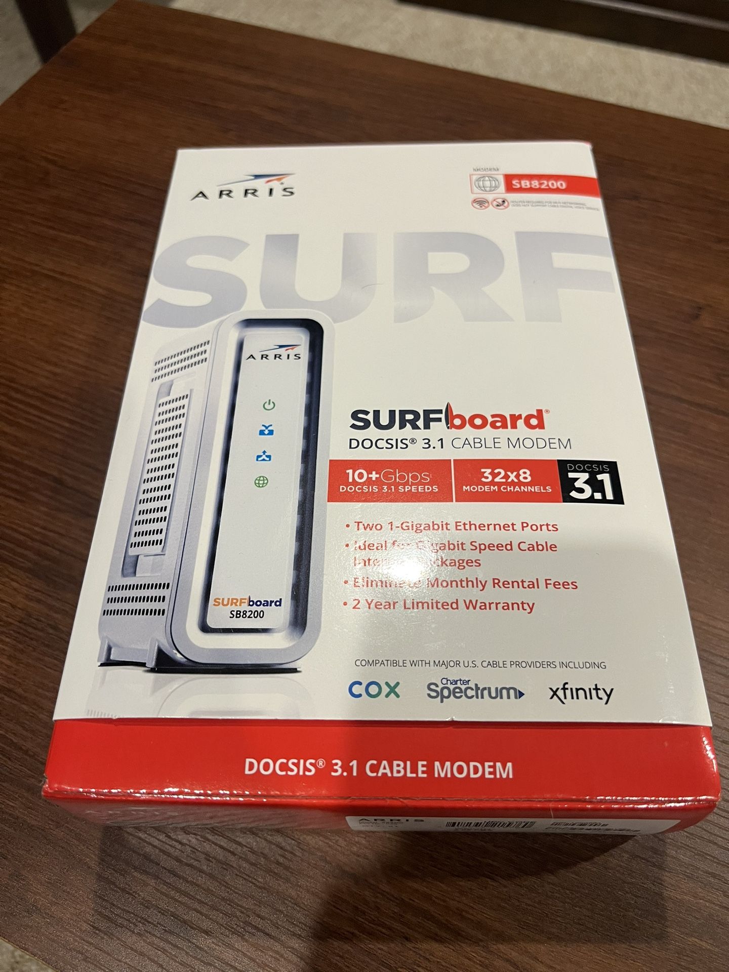 Arris SB8200 Comcast Xfinity Cable Modem