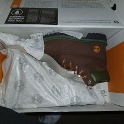 Dark Brown Timberlands