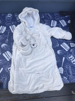 Disney Pooh unisex cream bunting