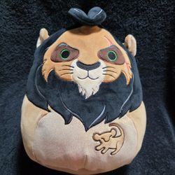 Disney Villains Scar Squishmallow - The Lion King Authentic Plush