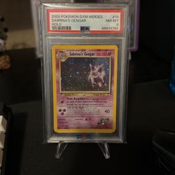 Sabrina’s Gengar Psa 8