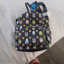 New Dragon Ball Z Leather  Backpack