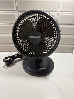 Black Homes blizzard 2 setting table desk fan