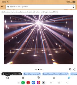 This  IS what the DJ LIGHT LOOKS LIKE  BELOW
