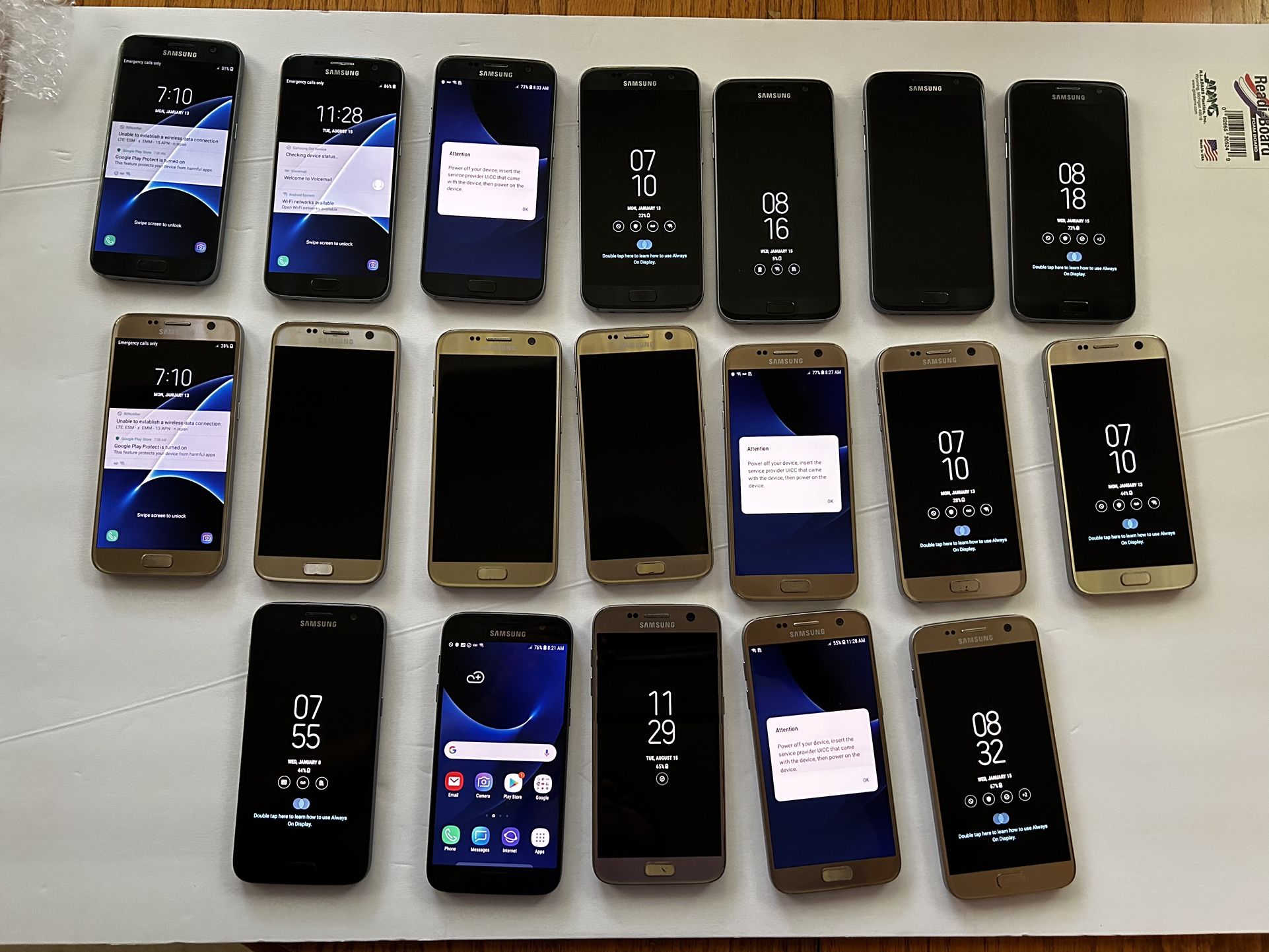 Trade These With AT&T - $40 Each Samsung Galaxy S7