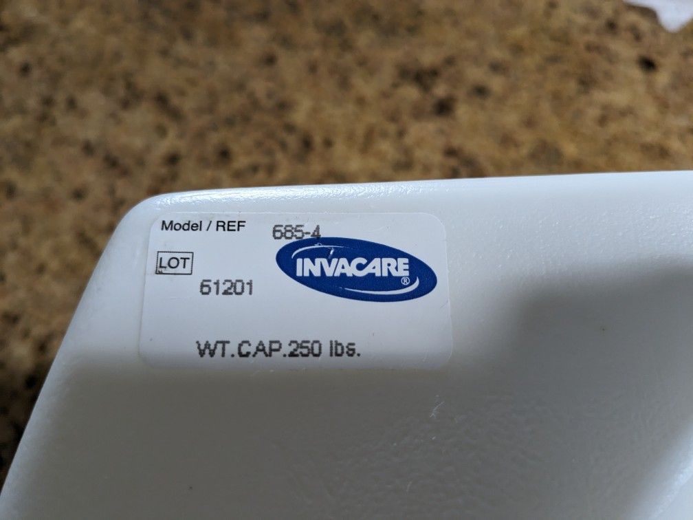 Invacare Raised Toilet Seat Model 6854 for Sale in Wildwood, FL OfferUp