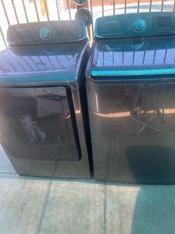 Samsung washer, and dryer electric everything worked good