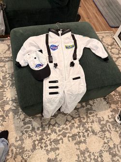 Kids NASA Astronaut Costume with Cap Size 6-8