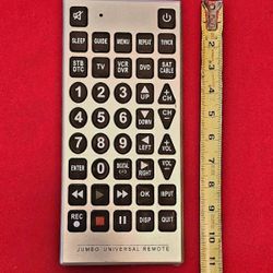 Jumbo Universal Remote