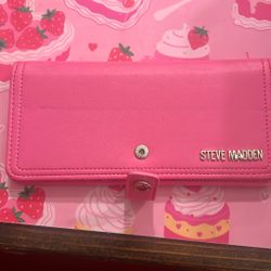 Pink Steve Madden Wallet 