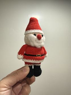 🧶Handmade crocheted Santa Claus 🧑‍🎄
