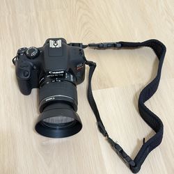 Canon EOS REBEL T6 DSLR camera with accessories (see the description)