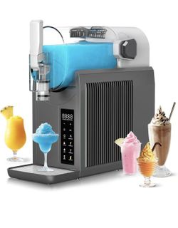No Ice Needed Slushy Machine 92oz Capacity Margarita Machine with 6 Preset Programs LED Display Self-Clean Frozen Drink Maker for Slush Margaritas Smo