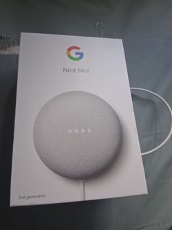 Google, Nest Mini, 2nd generation, White.