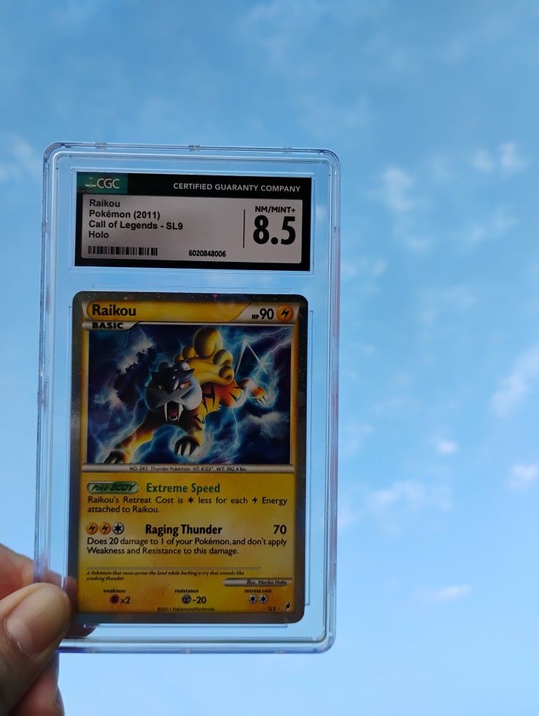 Raikou 8.5 CGC Call of legends