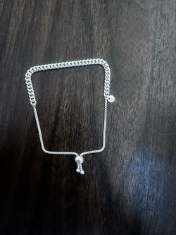 Silver Cuban bracelet