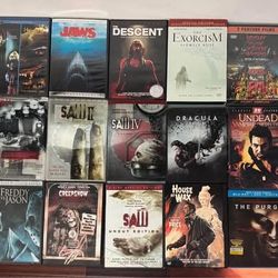 Horror DVD Lot $3 each or $35 for All 