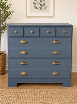 Ethan Allan Refinished Solid Wood Dresser