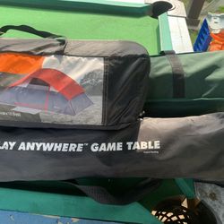 Pick Up Asap Must take All Camping Items Tent Cot Anywhere  Game Table .