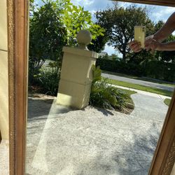 Gold Framed Mirror