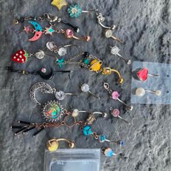 25 Belly Button Rings 