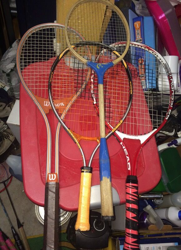 Tennis rackets
