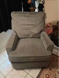 Grey Rocker Recliner