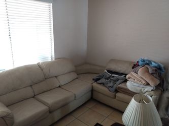 Sofa And Love Seat. End Table Included.