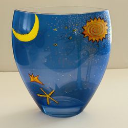 Beautiful Goebel Glass Vase Designed By MARA!