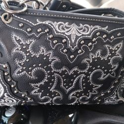 Montana West Purse With Wallet..Same Design