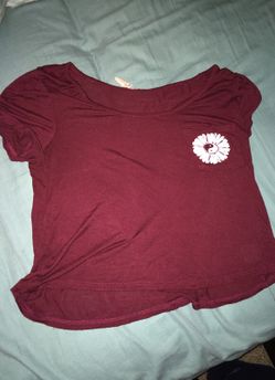 BURGUNDY SHIRT