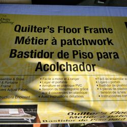 New Dritz Quilting Floor Frame 