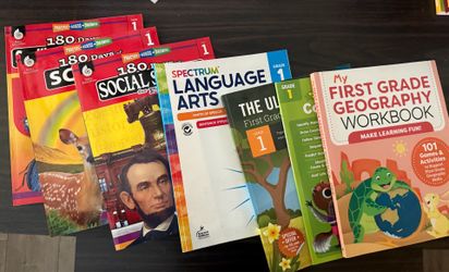 1st grade learning books