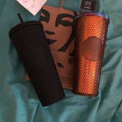 Studded STARBUCKS tumblers $45 Each