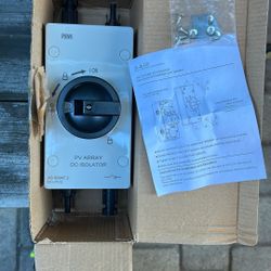 New PV Array DC isolator IP66NW