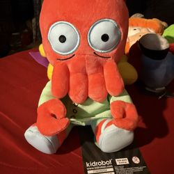 Plush - Kidrobot Phunny Futurama Zoidberg 7" Soft Doll Toy NEW Licensed